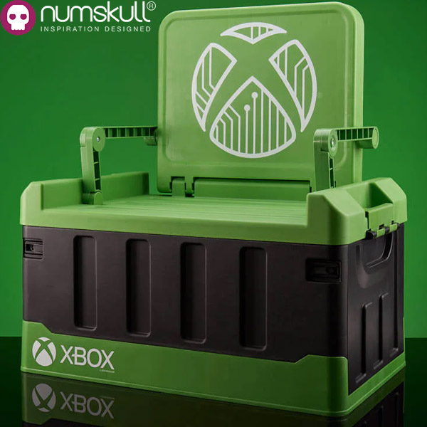 Numskull Official Xbox Storage Box with Folding Chair